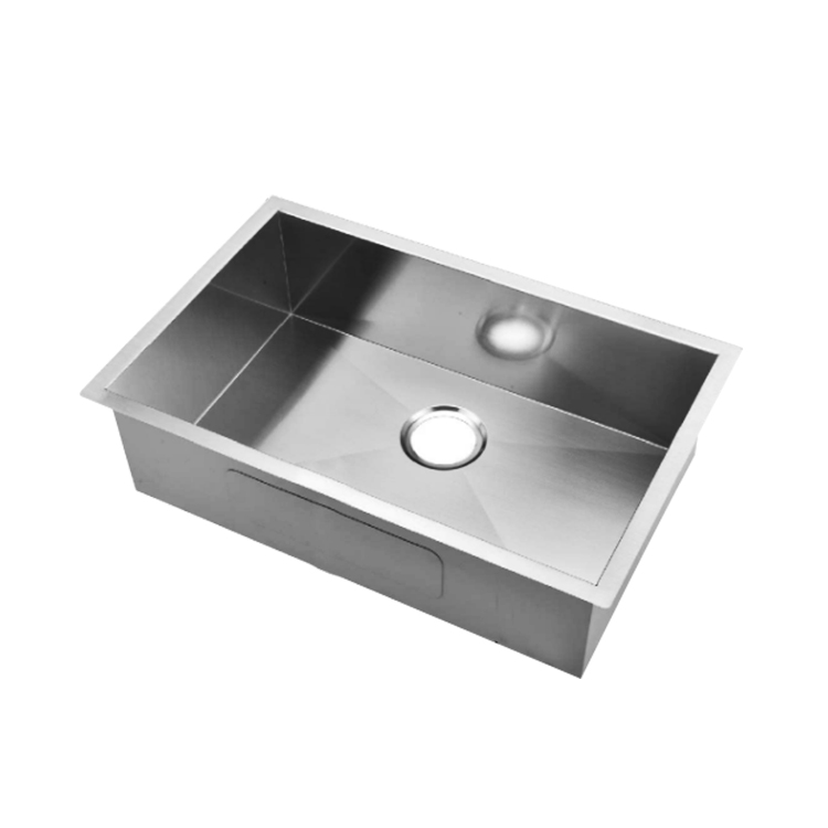 CUPC Stainless steel 304 Satin Undermount kitchen handcrafted single bowl sink 8148